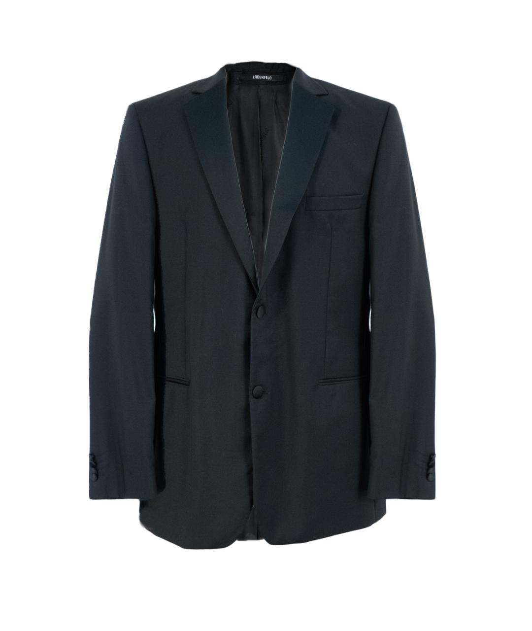 KARL LAGERFELD Черный вечерний костюм, фото 2