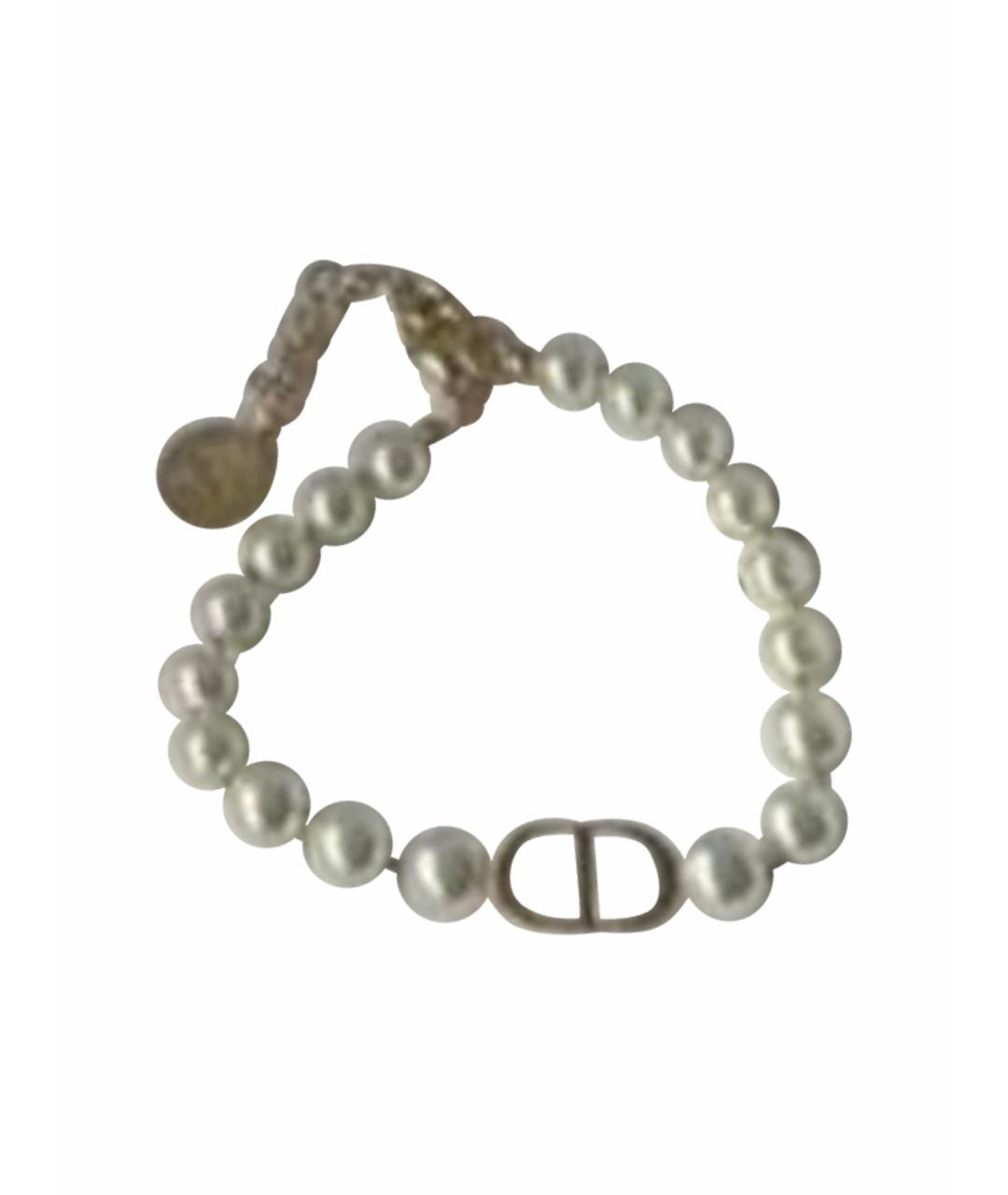 CHRISTIAN DIOR Белый браслет, фото 1