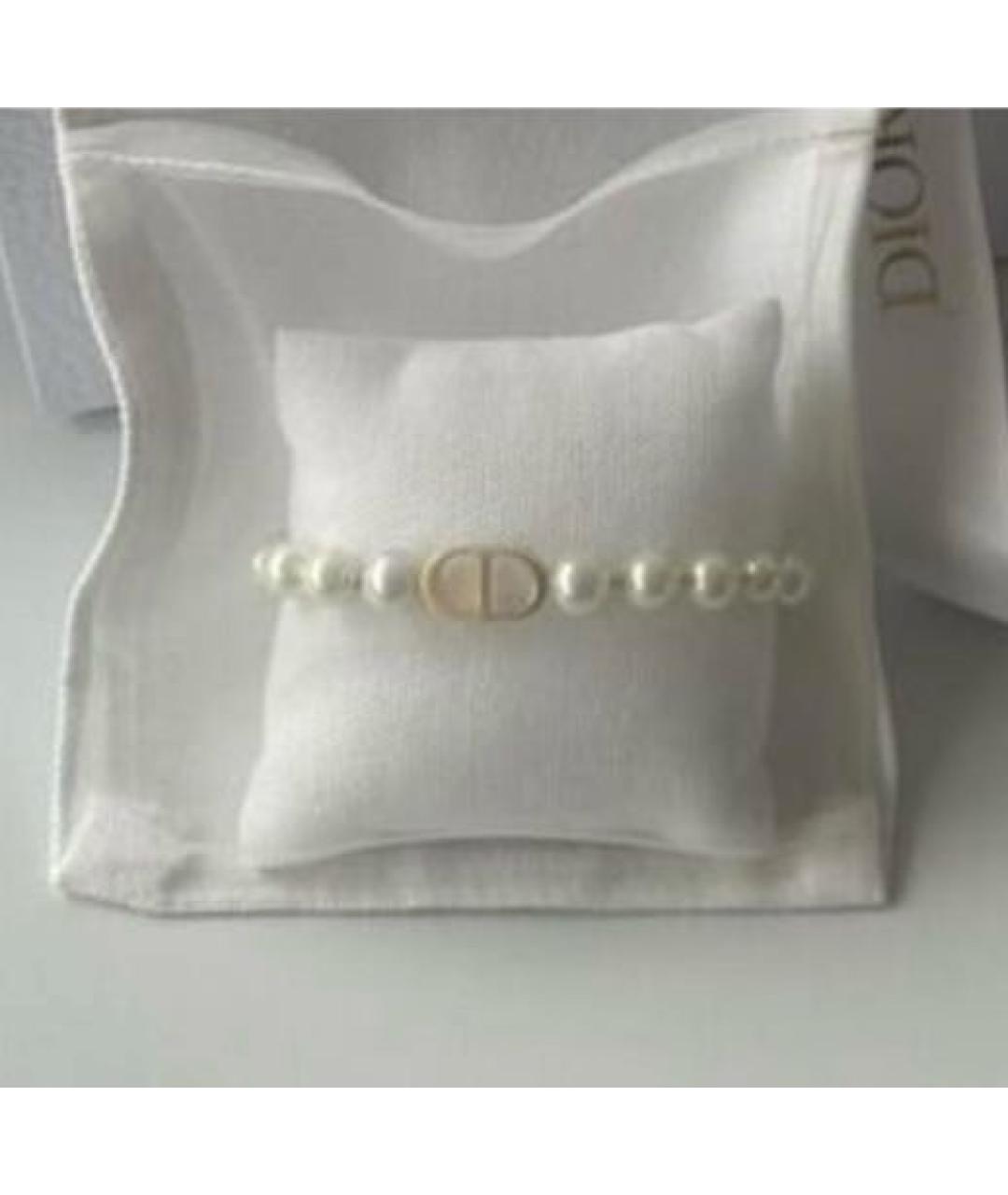 CHRISTIAN DIOR Белый браслет, фото 2
