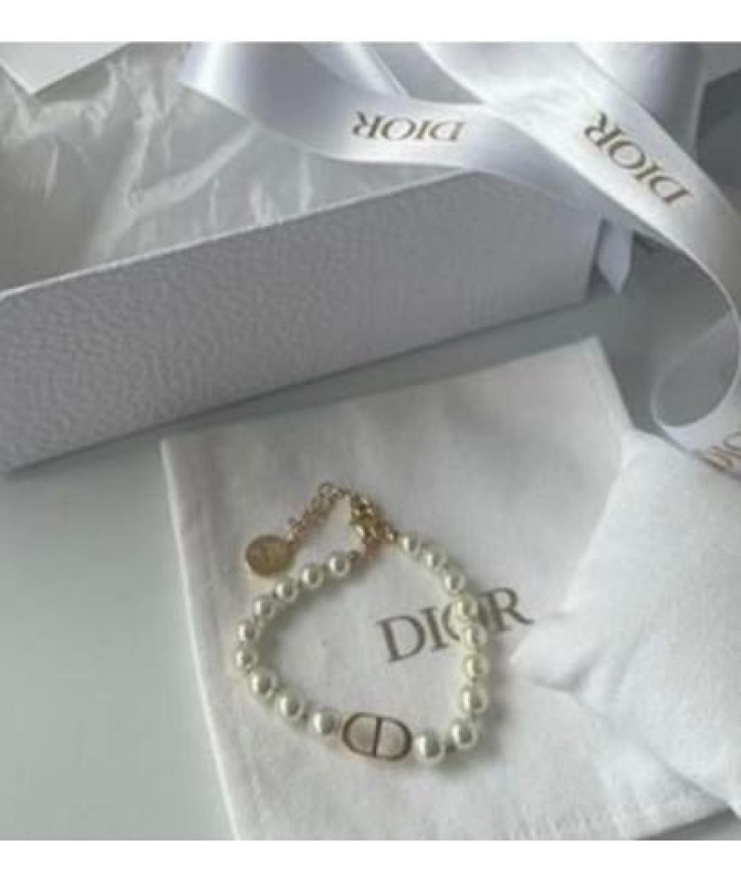 CHRISTIAN DIOR Белый браслет, фото 7