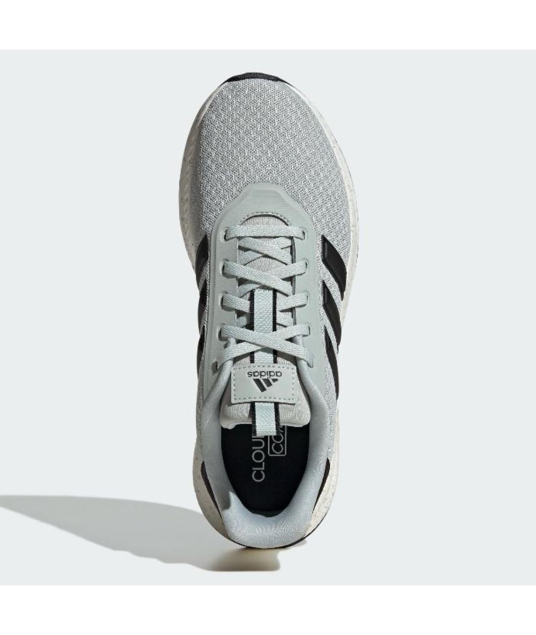 ADIDAS Серые текстильные кроссовки, фото 2