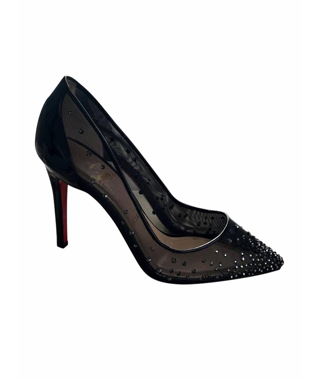 CHRISTIAN LOUBOUTIN Черные туфли, фото 1