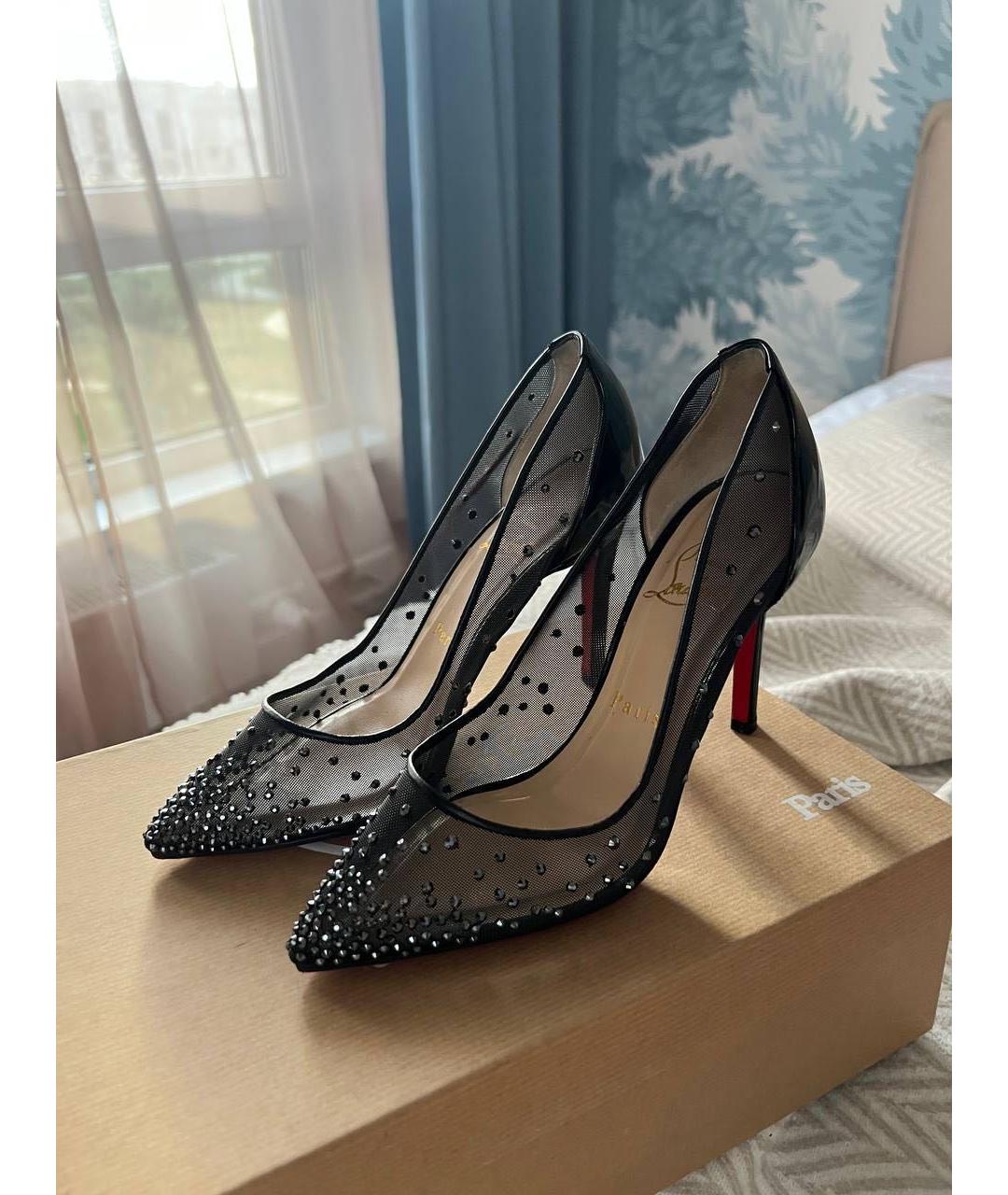 CHRISTIAN LOUBOUTIN Черные туфли, фото 3