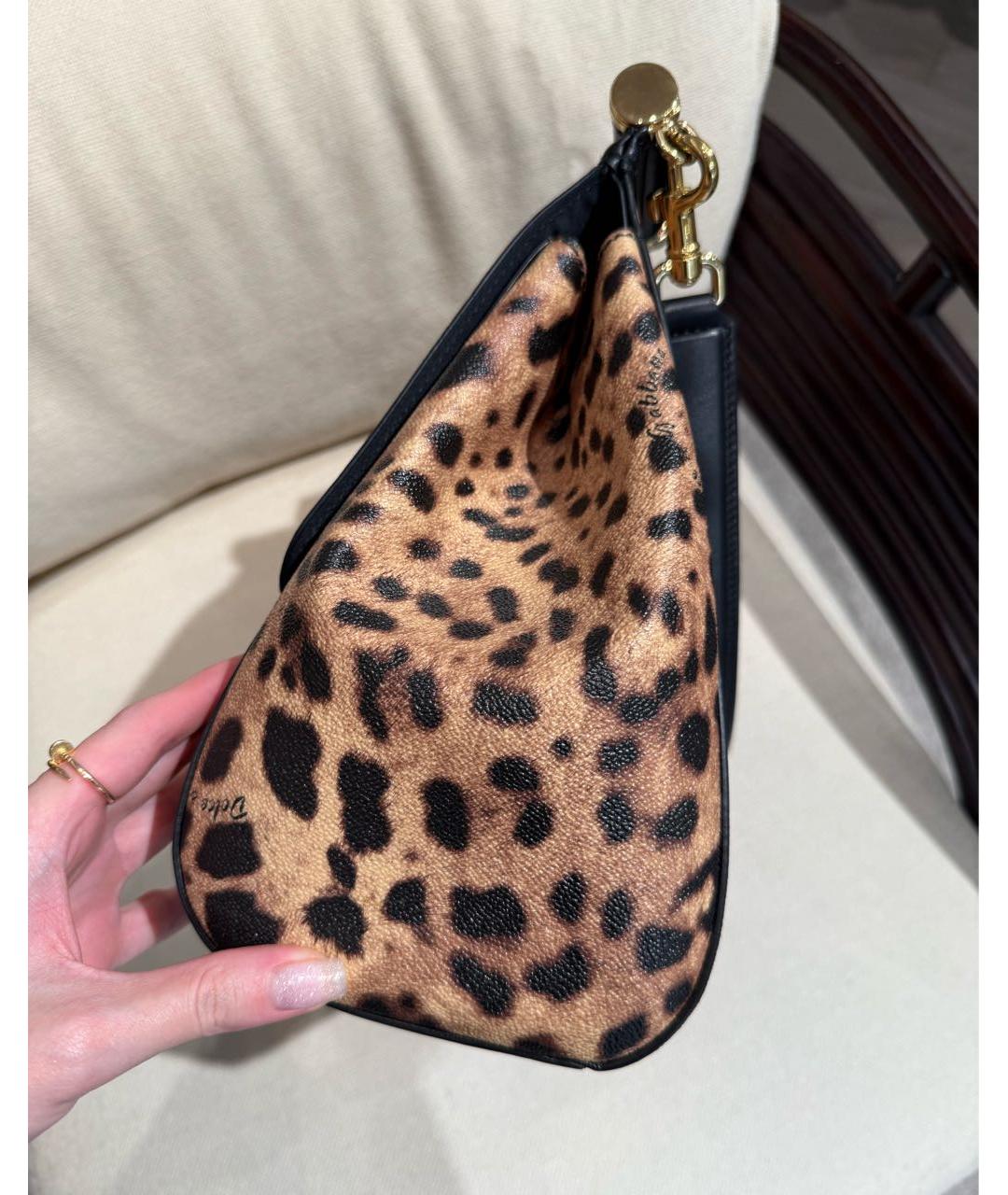 DOLCE&GABBANA Кожаная сумка через плечо, фото 3