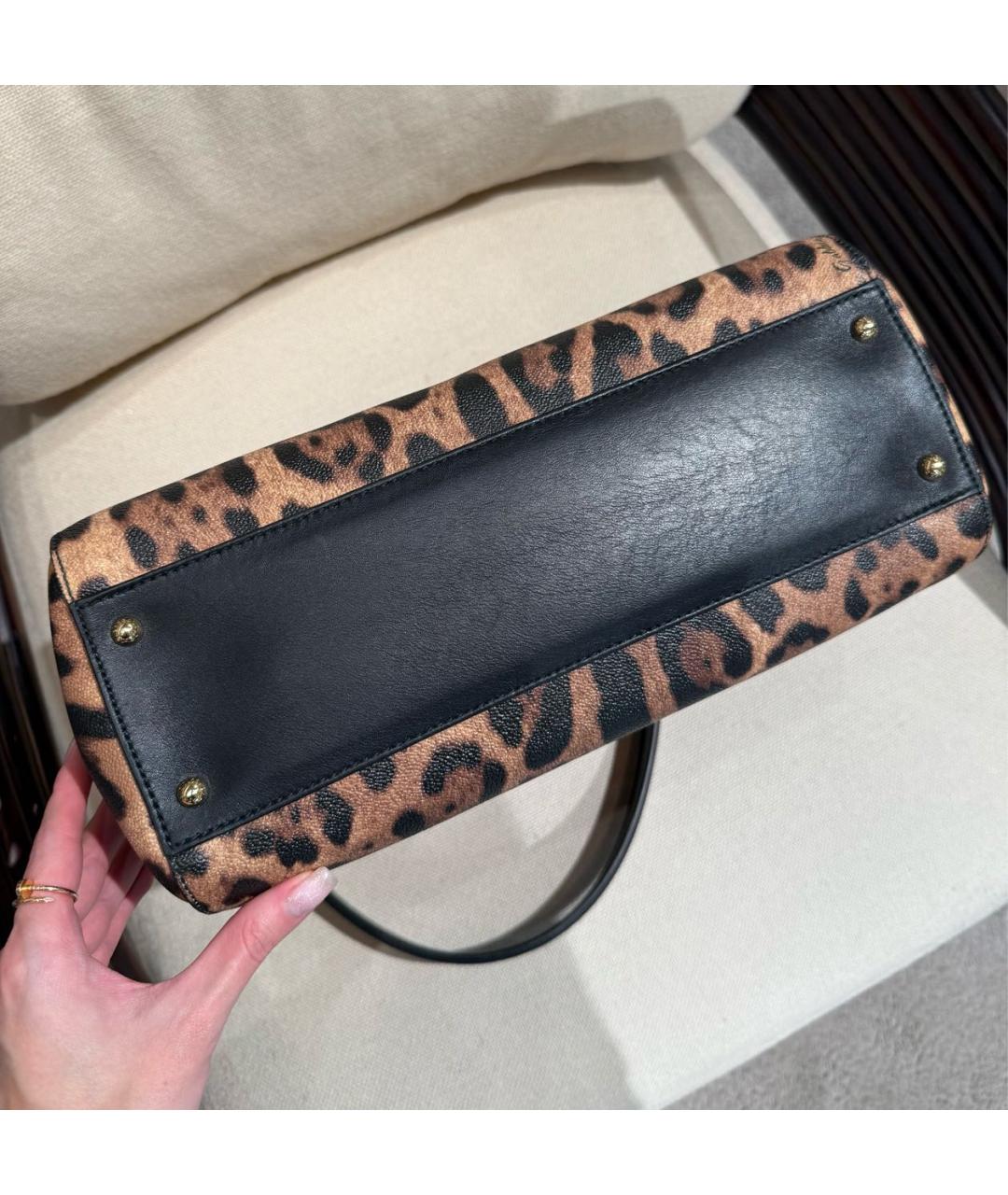 DOLCE&GABBANA Кожаная сумка через плечо, фото 5