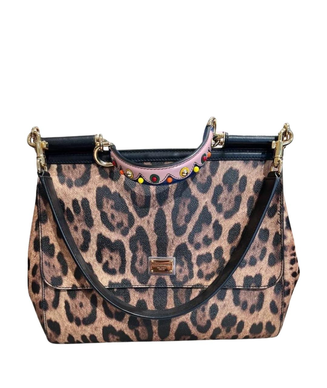 DOLCE&GABBANA Кожаная сумка через плечо, фото 1