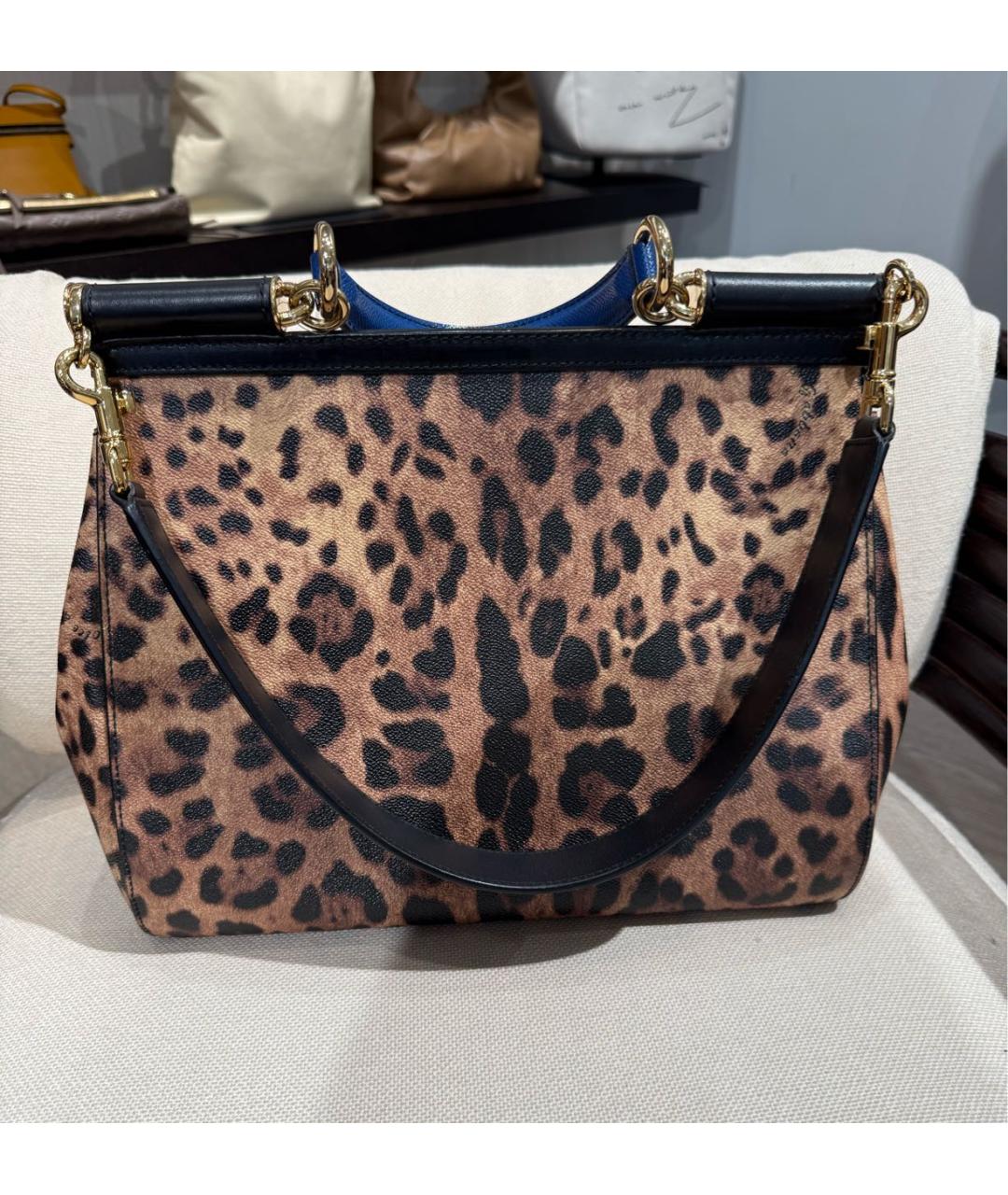 DOLCE&GABBANA Кожаная сумка через плечо, фото 2