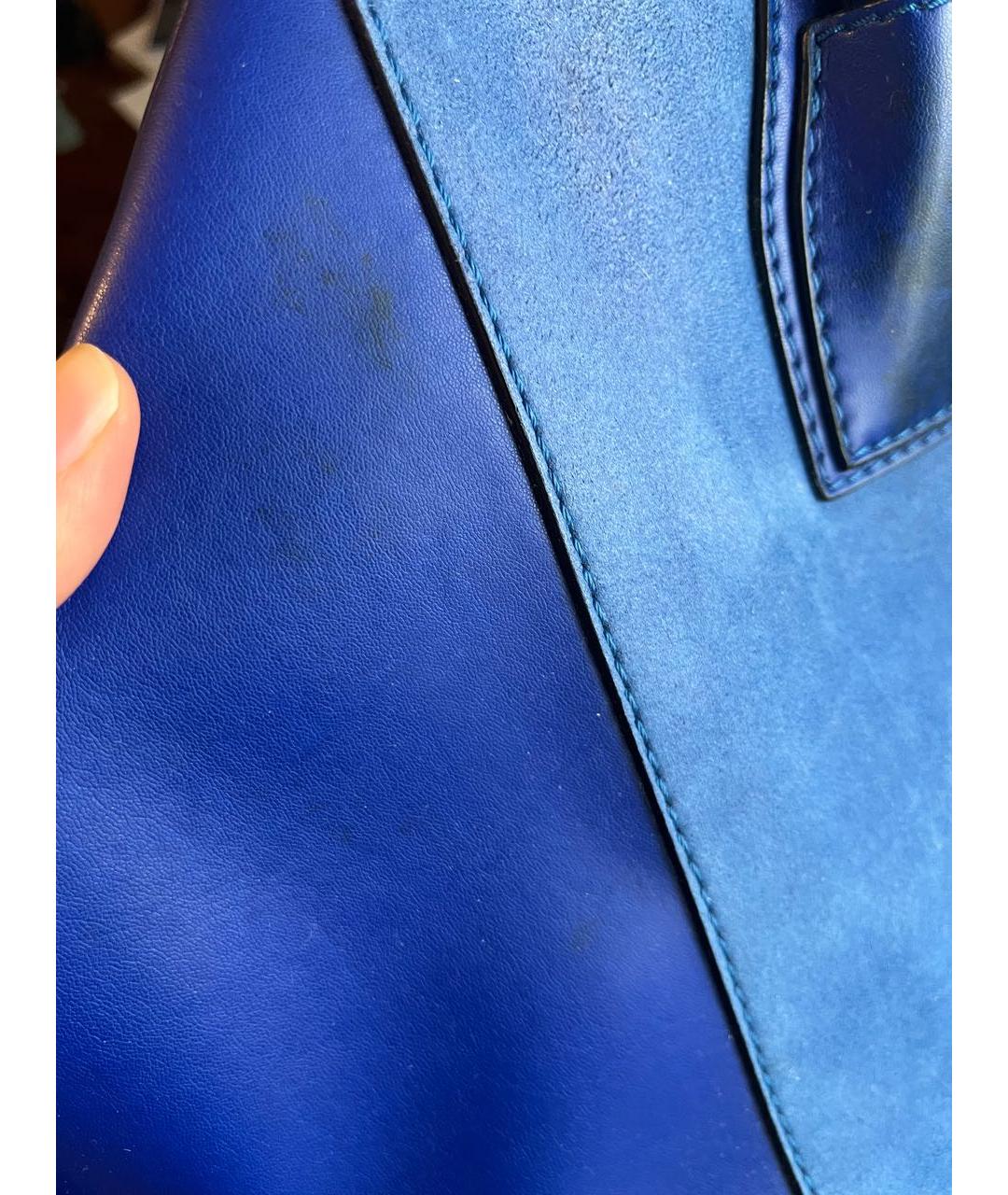 STELLA MCCARTNEY Синяя сумка тоут, фото 7