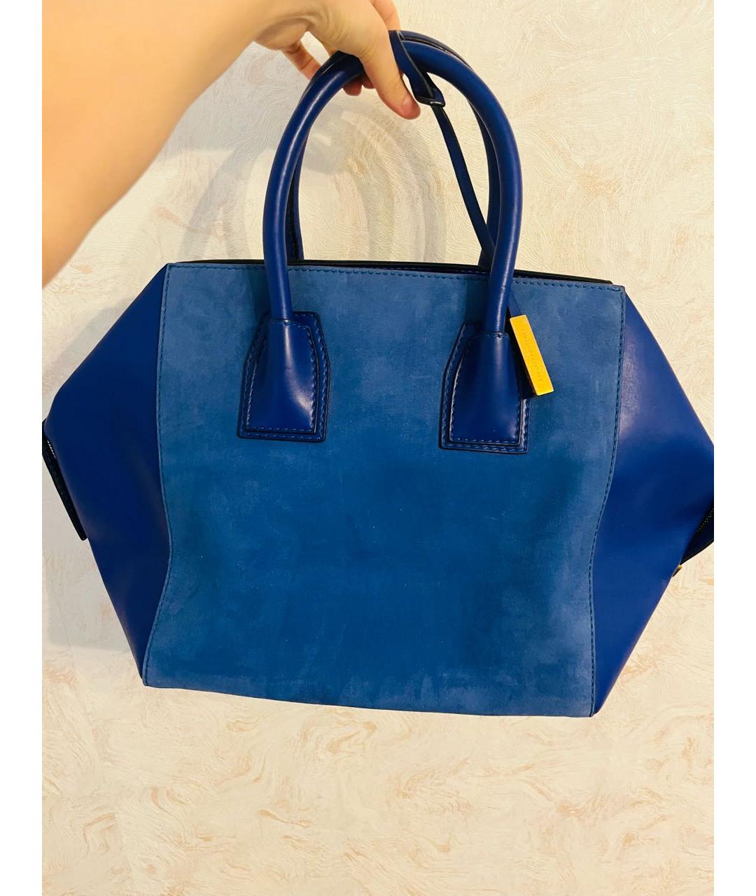 STELLA MCCARTNEY Синяя сумка тоут, фото 4