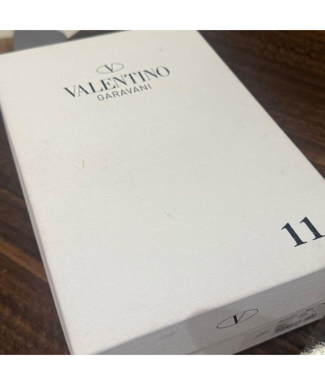 VALENTINO Белые кожаные кеды, фото 7