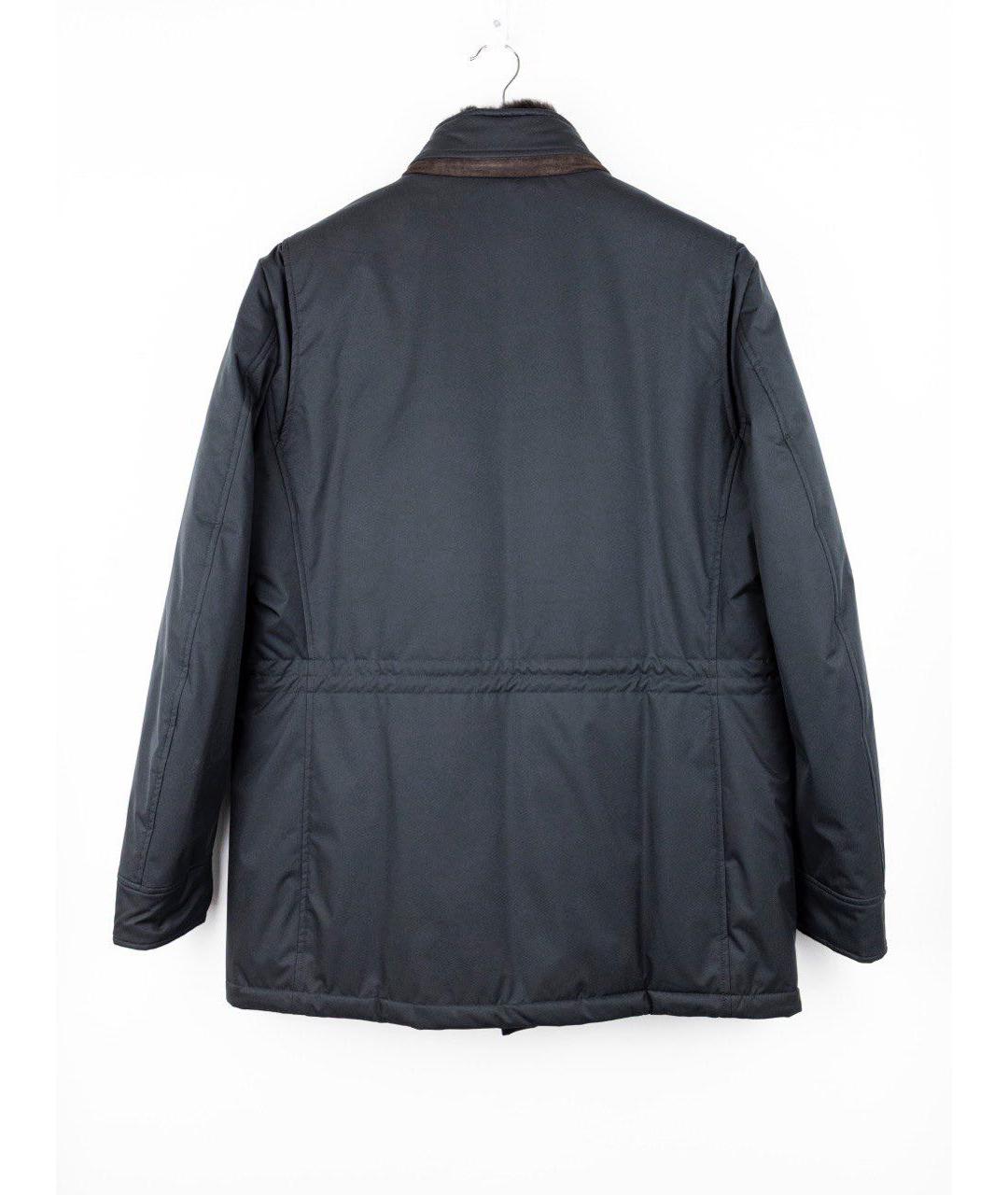 MOORER Хаки полиуретановая парка, фото 2