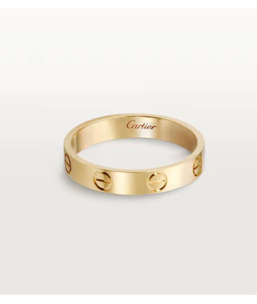 CARTIER Желтое кольцо из желтого золота, фото 8