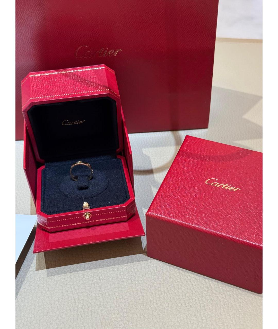 CARTIER Желтое кольцо из желтого золота, фото 5