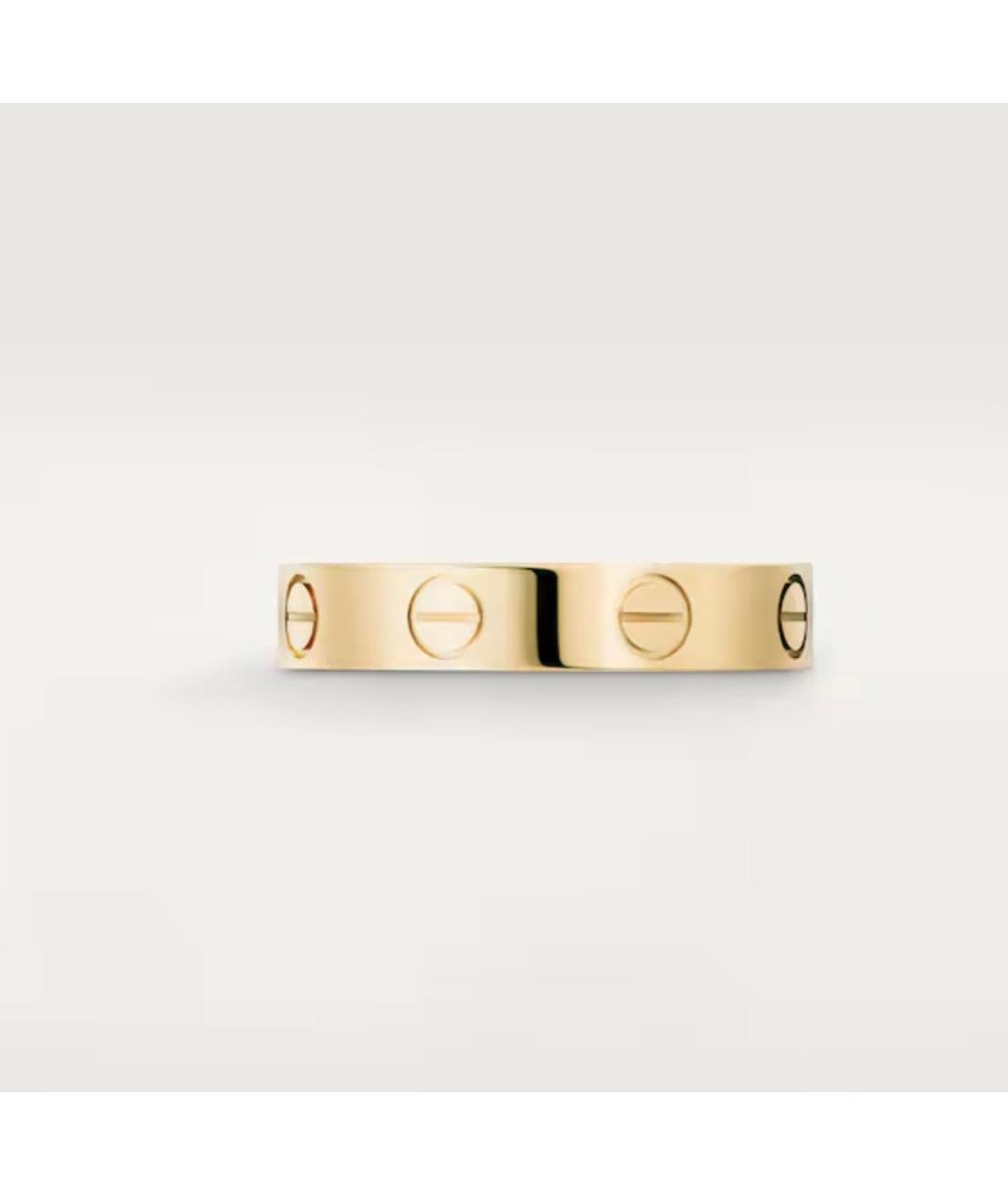CARTIER Желтое кольцо из желтого золота, фото 3