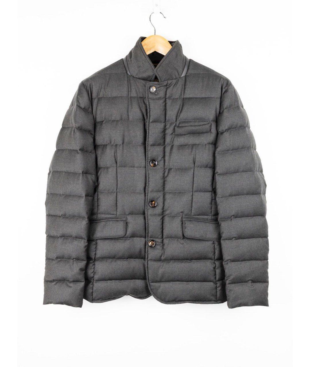 MOORER Коричневый кашемировый пуховик, фото 5