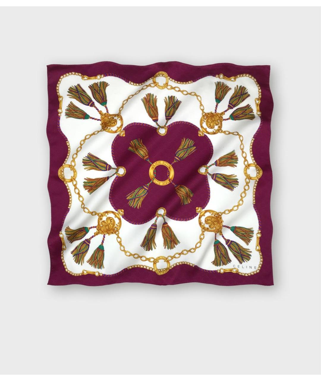CELINE Мульти хлопковый платок, фото 6
