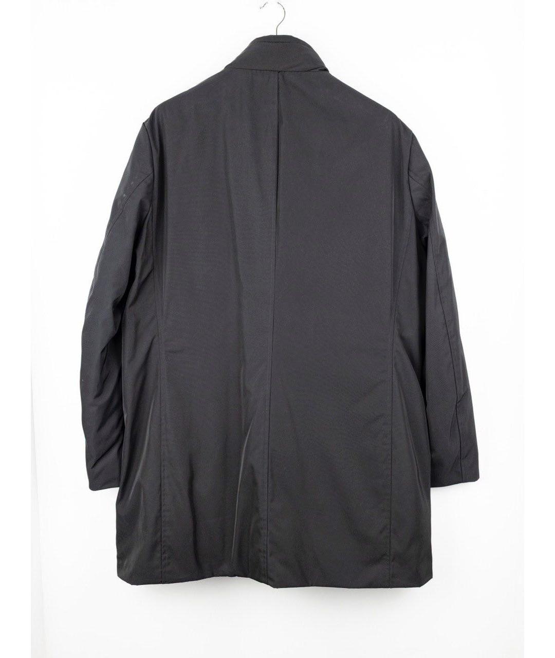 MOORER Черный полиамидовый пуховик, фото 2