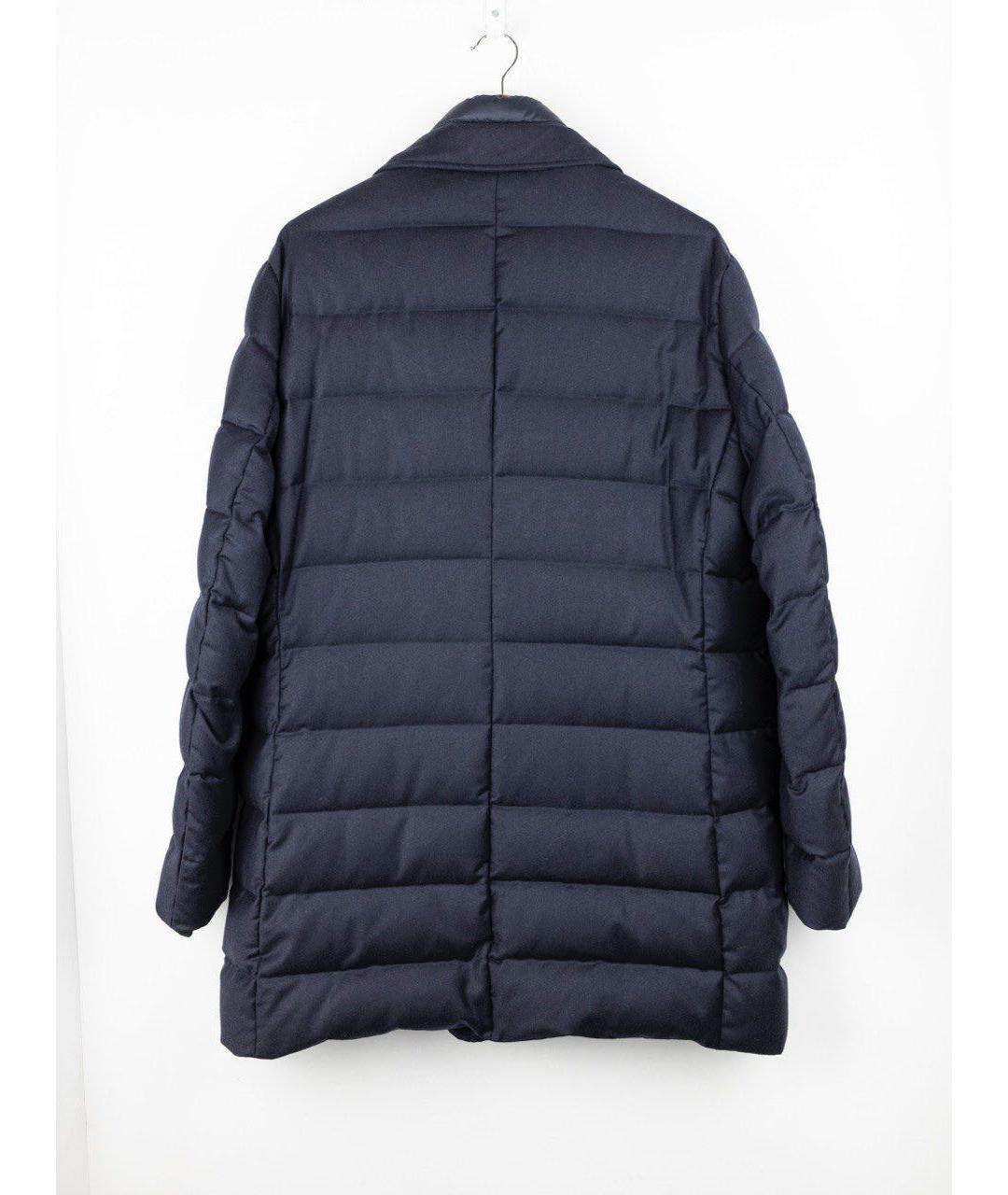 MOORER Синий кашемировый пуховик, фото 2