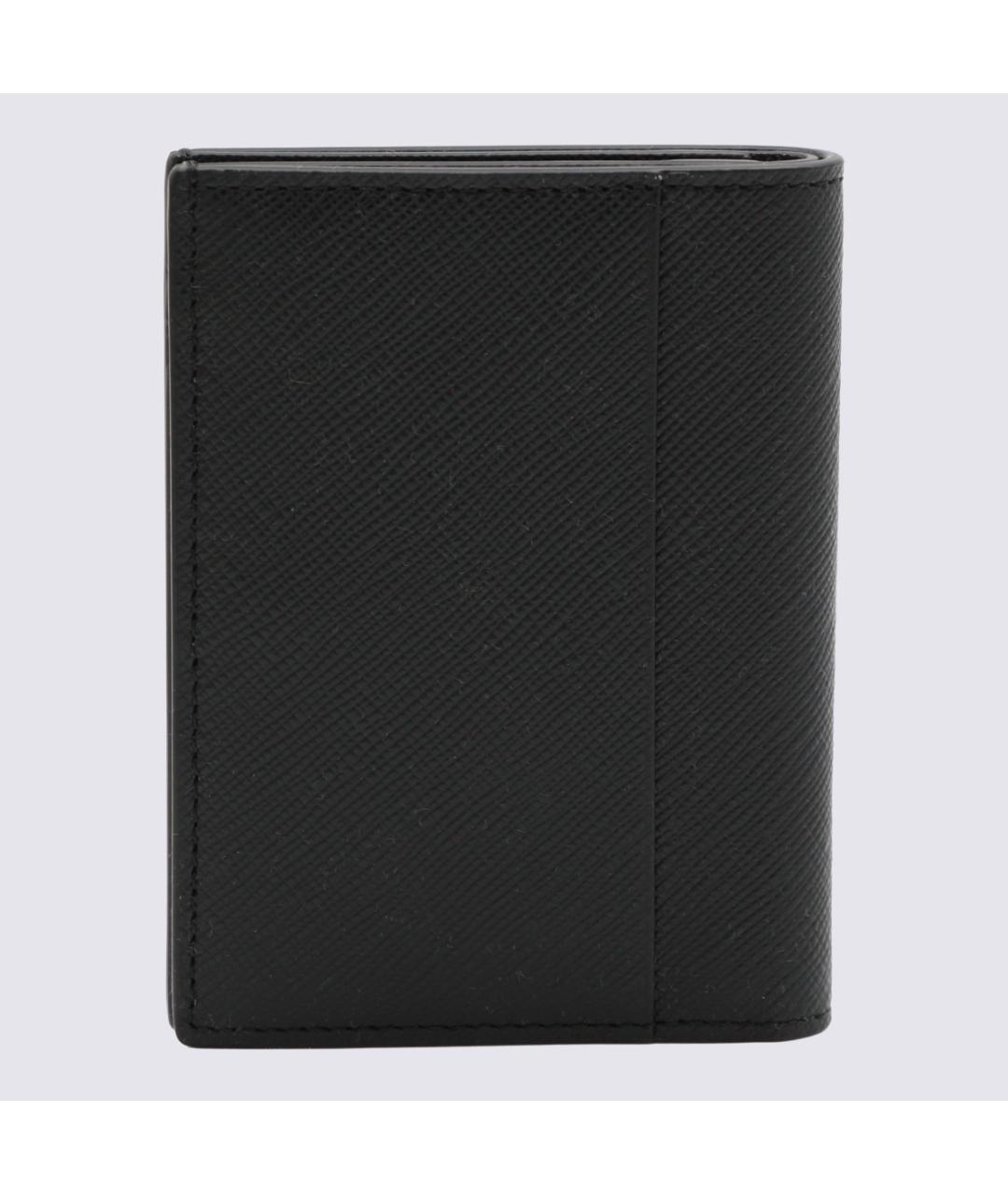 MONTBLANC Черный кожаный кардхолдер, фото 2