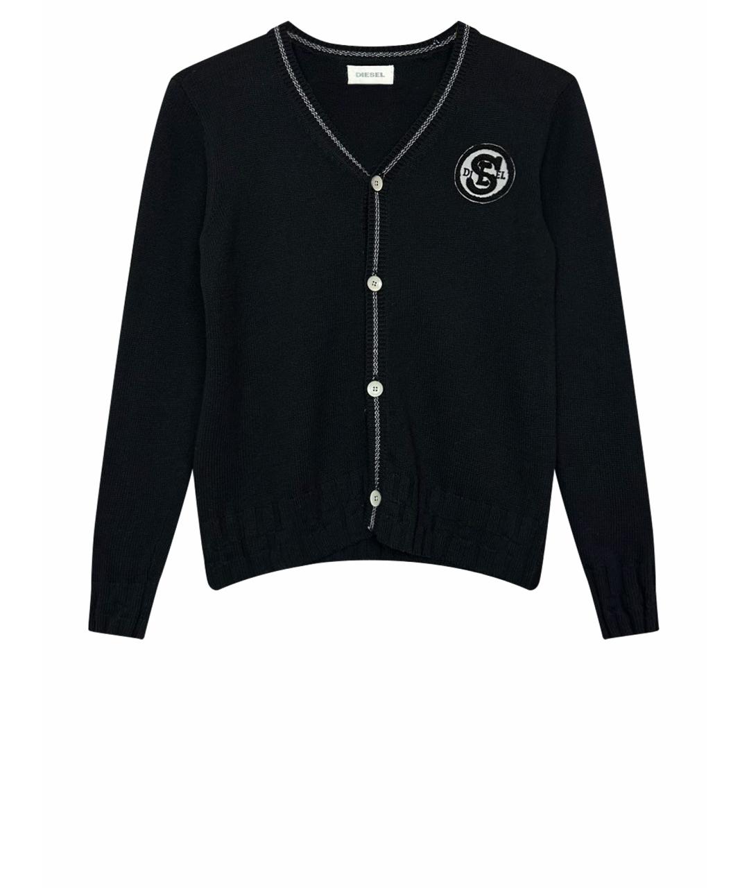 DIESEL Черный кардиган, фото 1