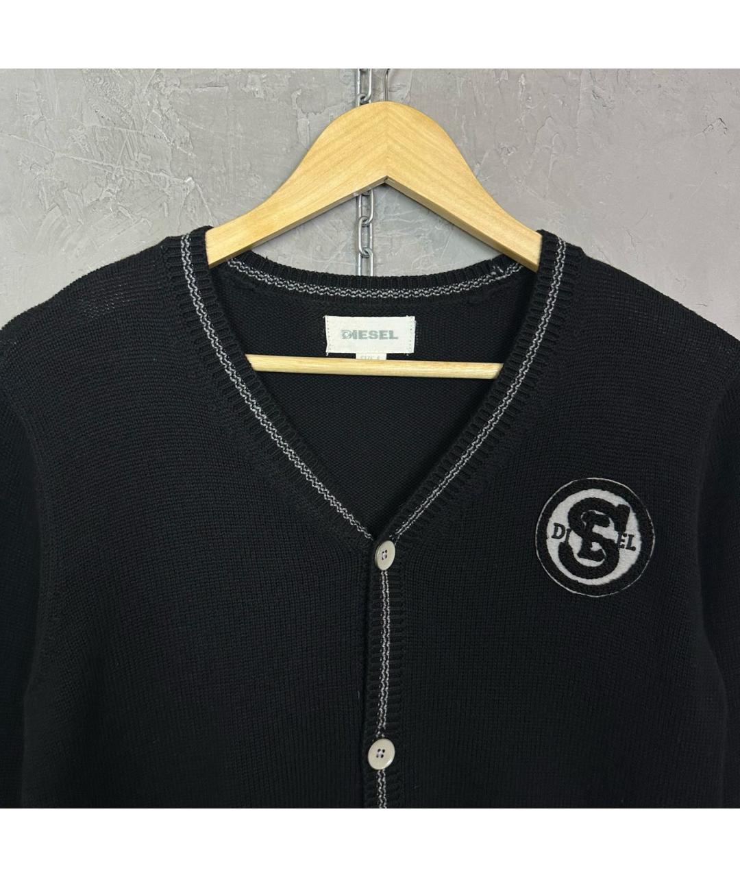 DIESEL Черный кардиган, фото 3