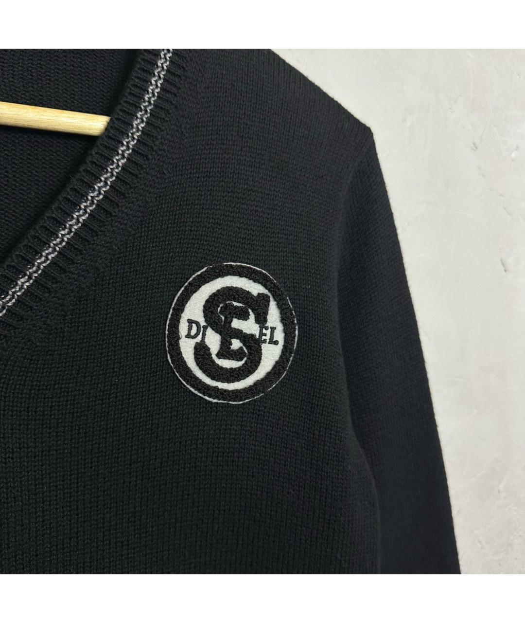 DIESEL Черный кардиган, фото 4