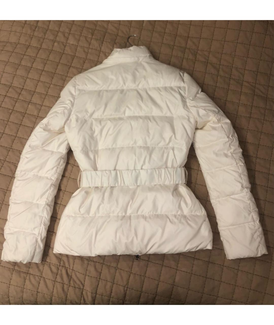 EMPORIO ARMANI Белый полиэстеровый пуховик, фото 2