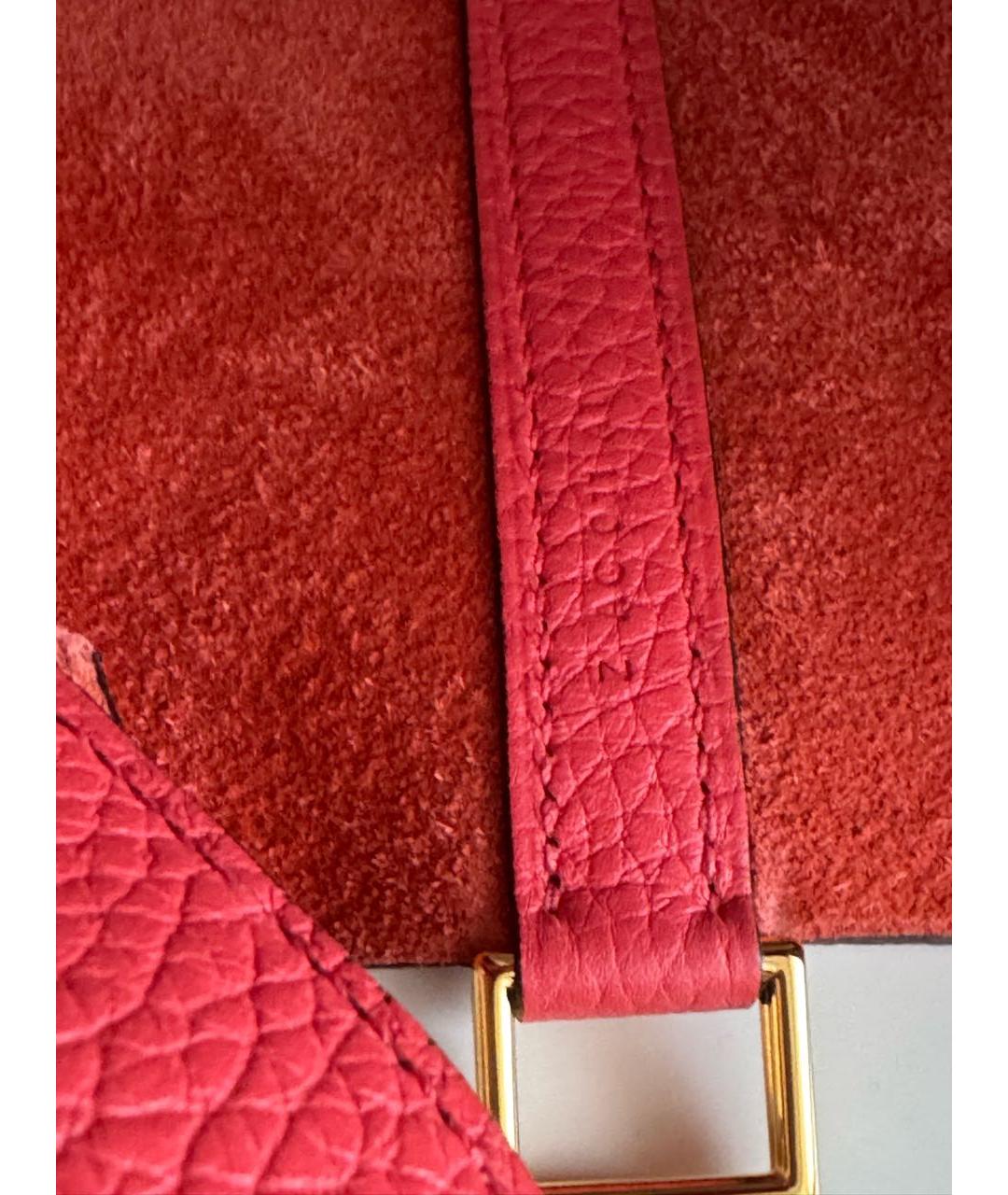 HERMES Кожаная сумка тоут, фото 6