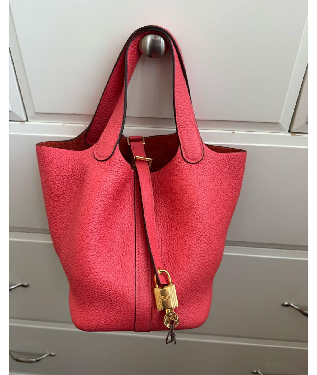 HERMES Кожаная сумка тоут, фото 5