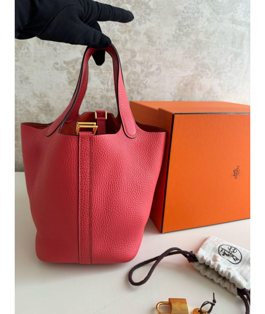 HERMES Кожаная сумка тоут, фото 2