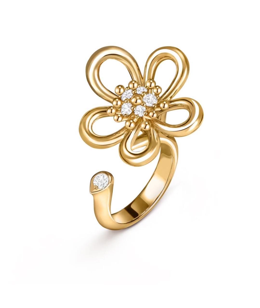 VAN CLEEF & ARPELS Желтое кольцо из желтого золота, фото 5