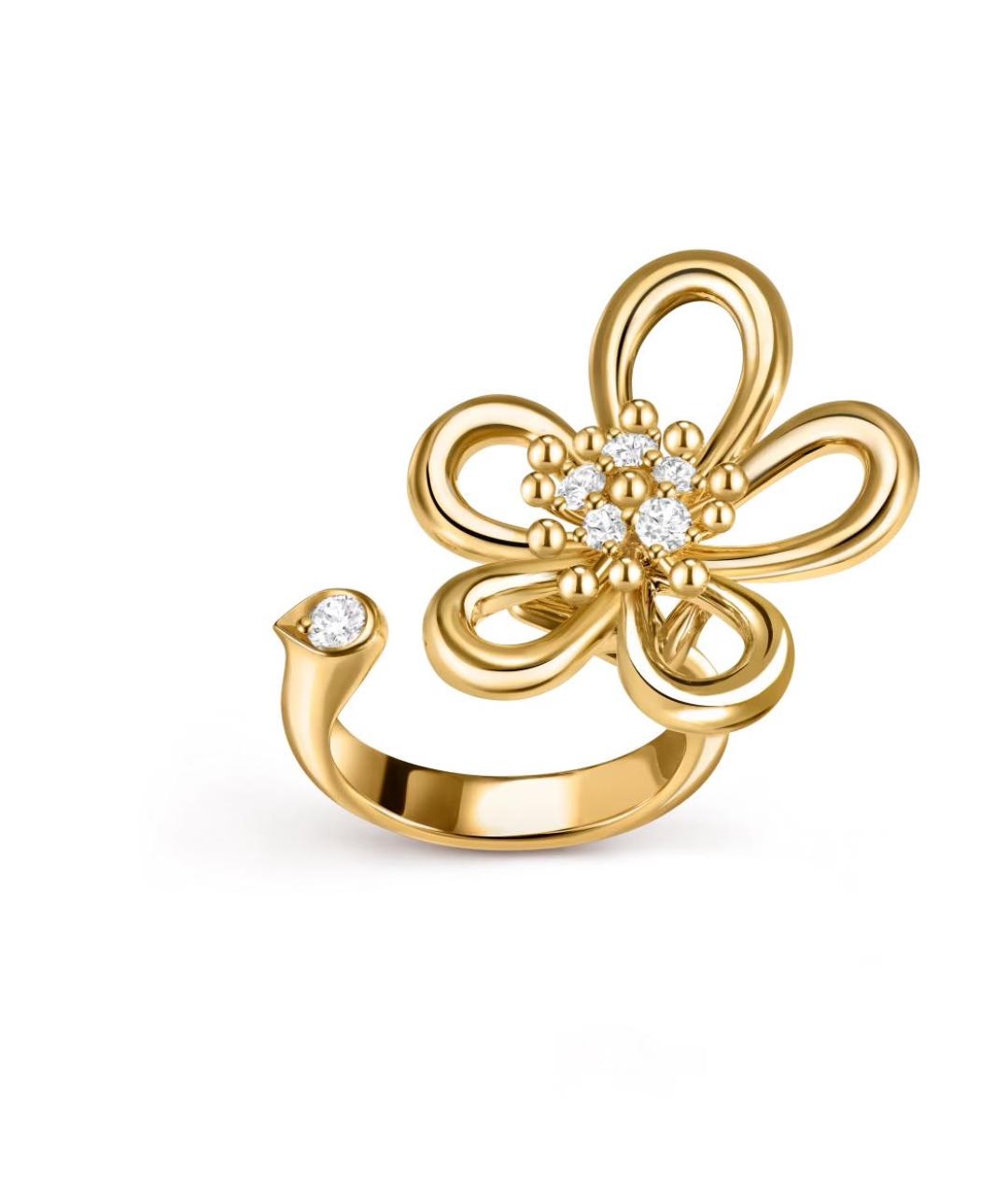 VAN CLEEF & ARPELS Желтое кольцо из желтого золота, фото 2