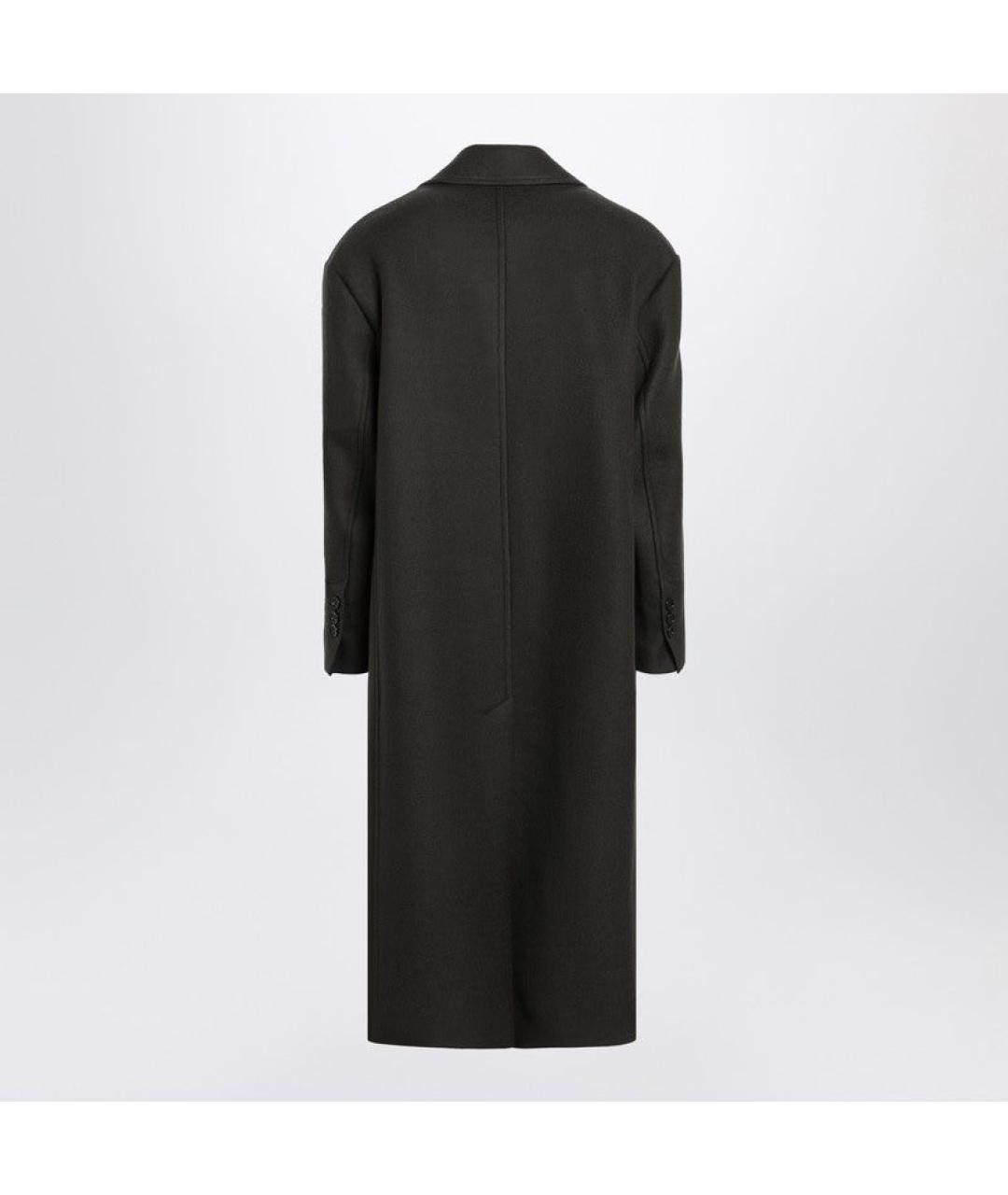 Ami Paris Серое шерстяное пальто, фото 2