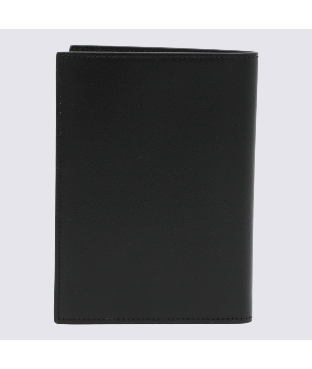 MONTBLANC Черный кожаный кошелек, фото 2