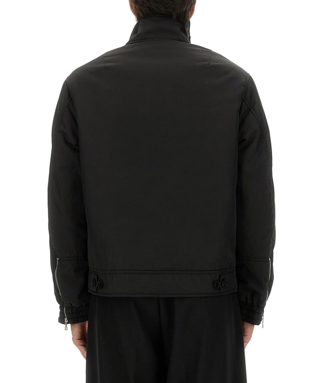 DRIES VAN NOTEN Черная полиэстеровая куртка, фото 4