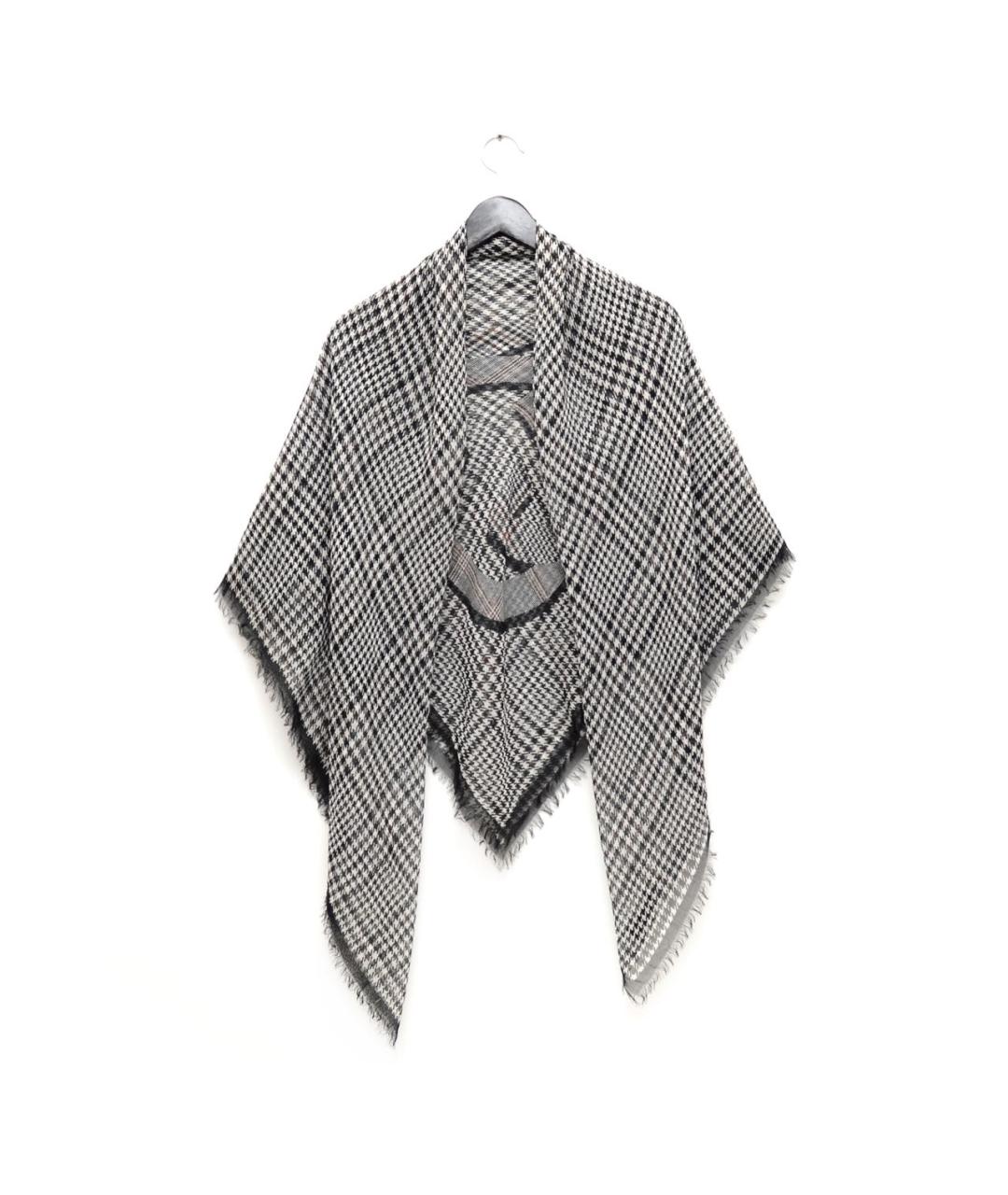 GUCCI Черный хлопковый платок, фото 6