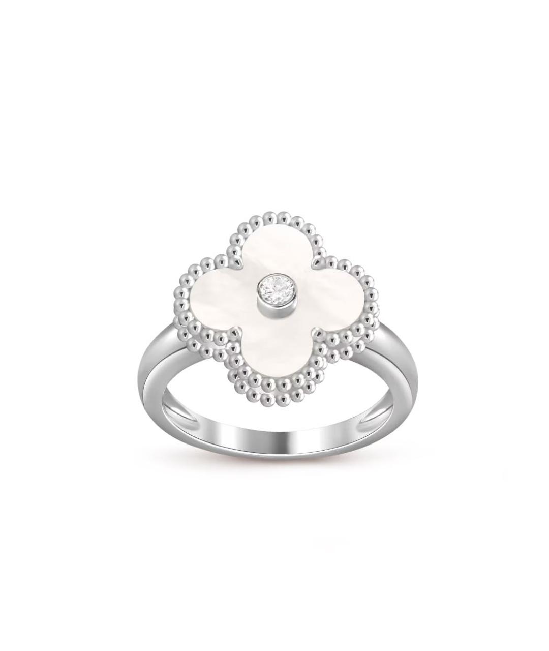 VAN CLEEF & ARPELS Серебряное кольцо из белого золота, фото 2