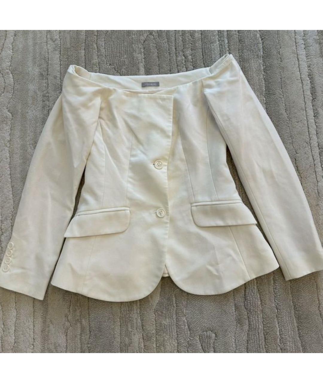 12 STOREEZ Белый жакет/пиджак, фото 4