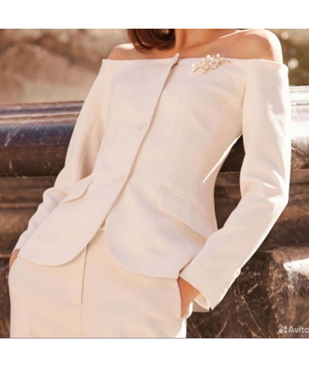 12 STOREEZ Белый жакет/пиджак, фото 2