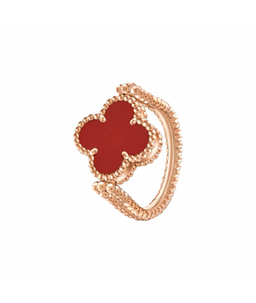 VAN CLEEF & ARPELS Бежевое кольцо из розового золота, фото 1