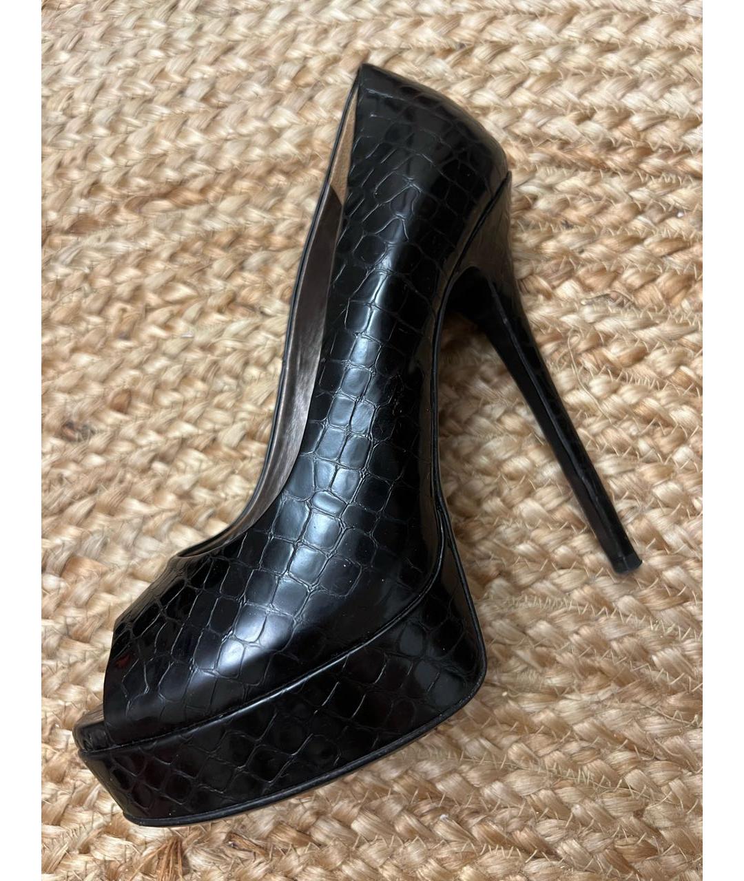 GIAN MARCO LORENZI Черные кожаные туфли, фото 8