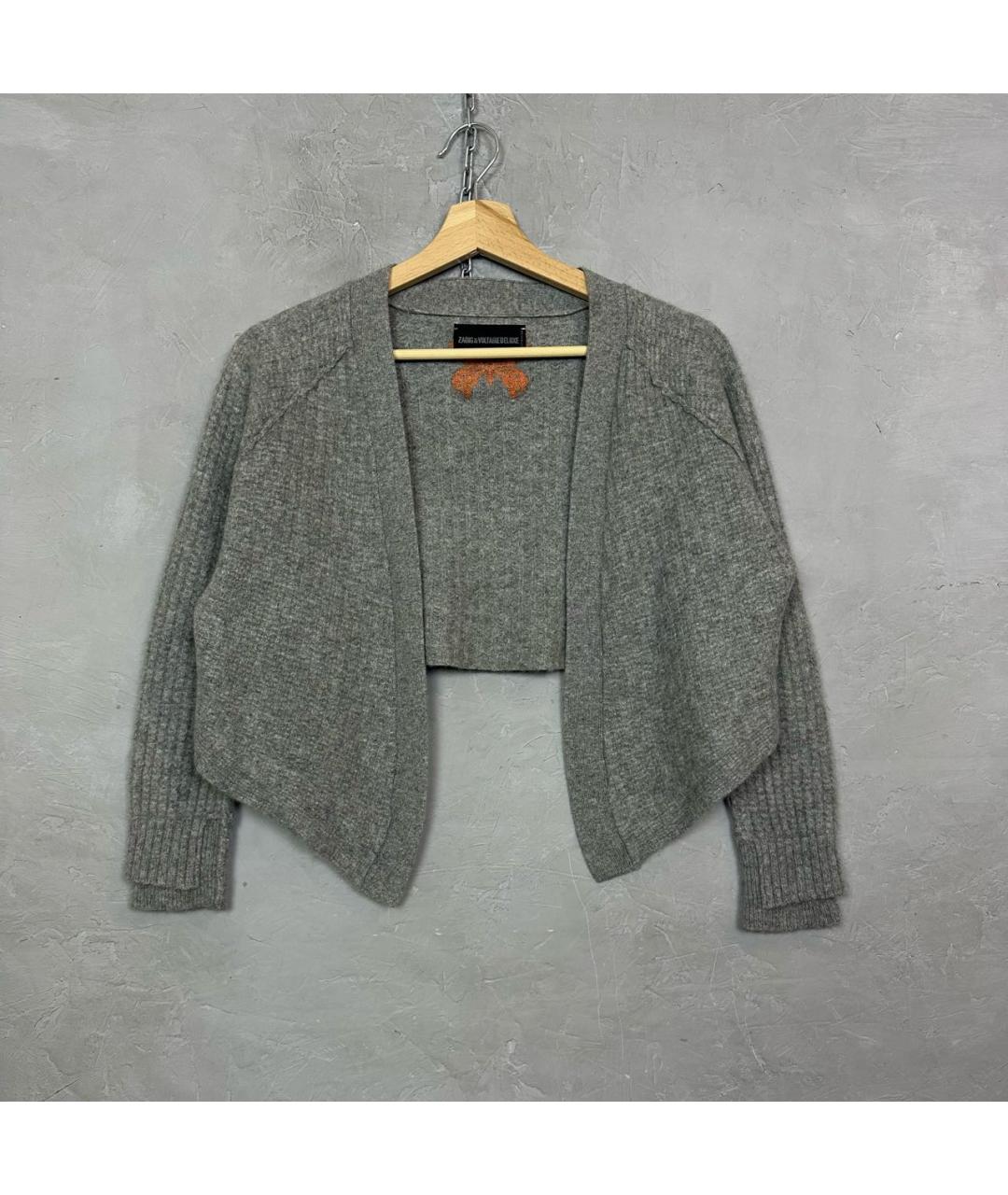 ZADIG & VOLTAIRE Серая кашемировая жилетка, фото 7