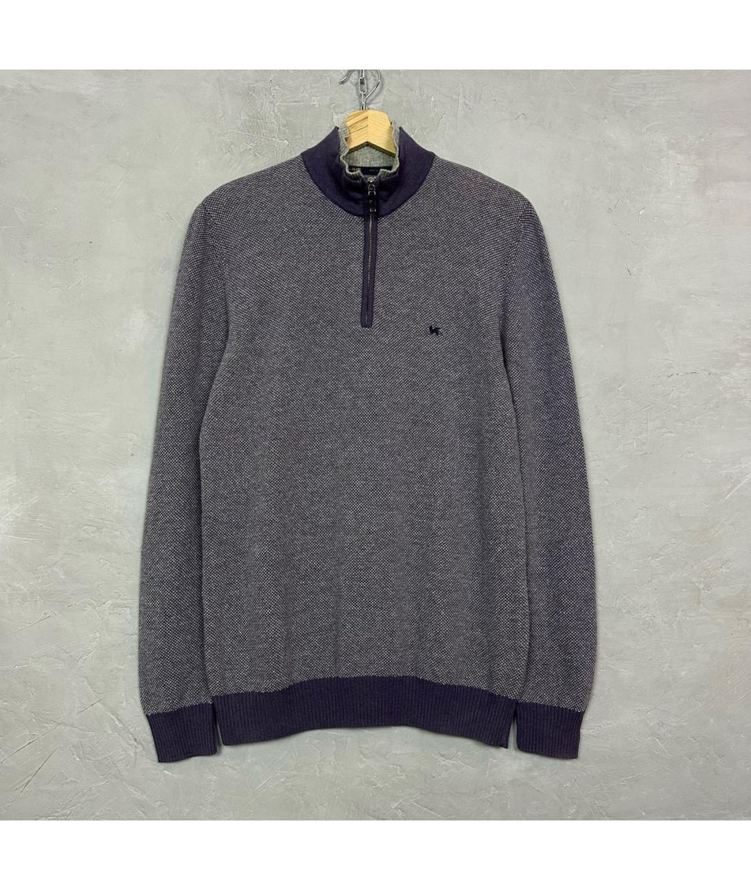 PAL ZILERI Фиолетовый шерстяной джемпер / свитер, фото 7