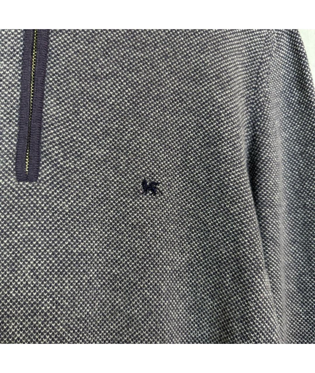 PAL ZILERI Фиолетовый шерстяной джемпер / свитер, фото 5