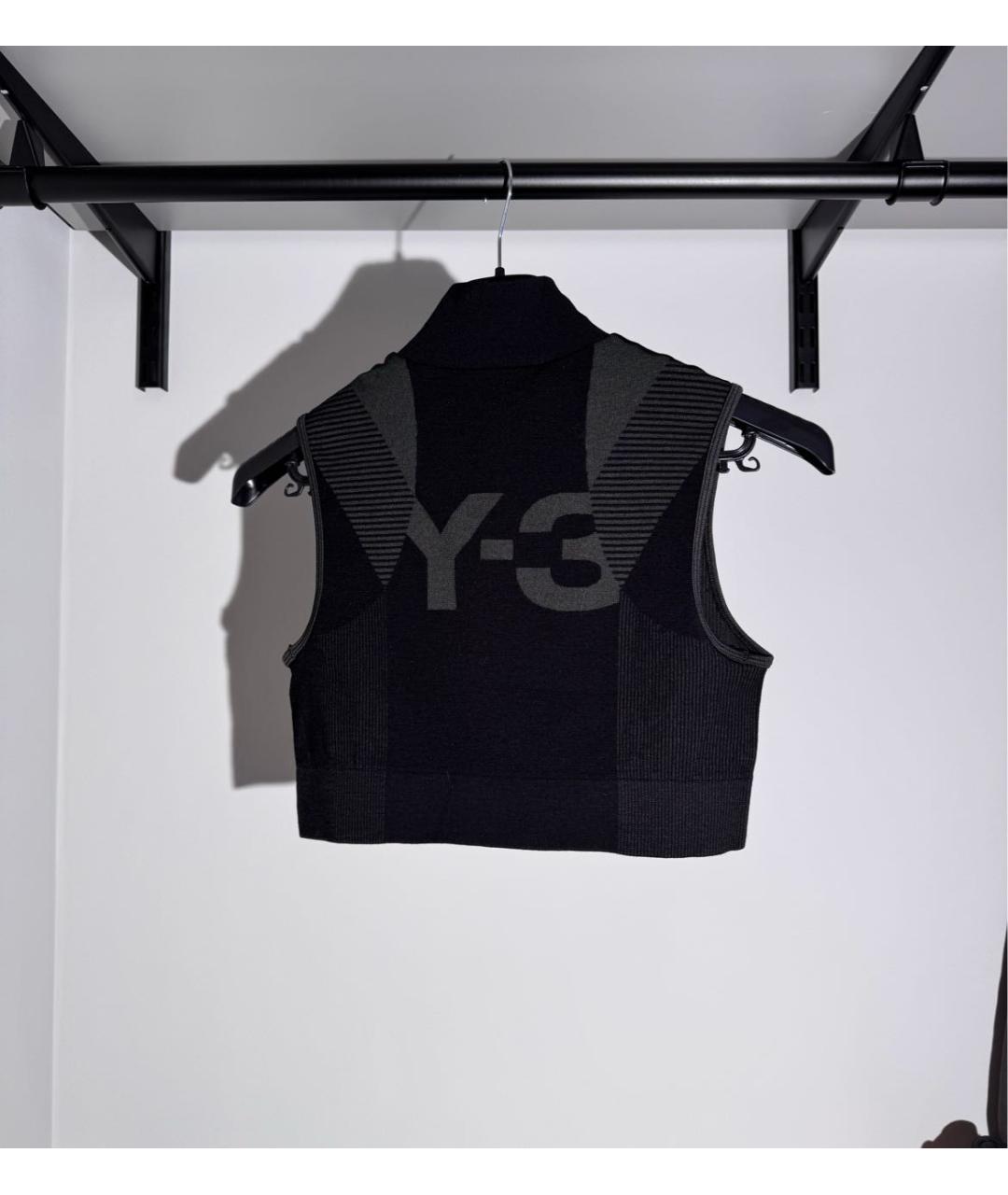 Y-3 Черная майка, фото 2
