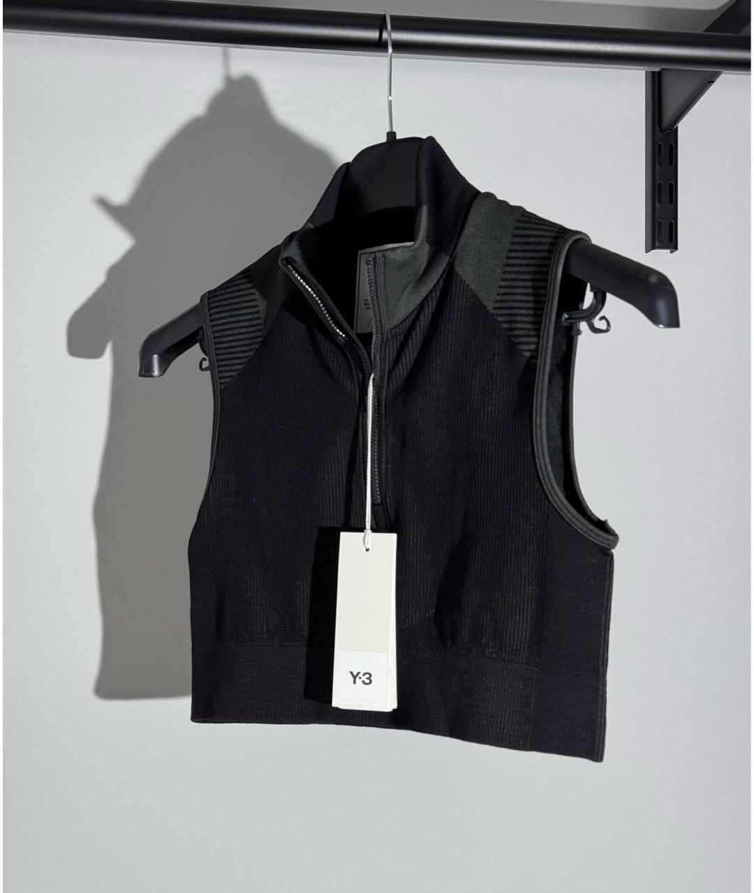 Y-3 Черная майка, фото 3