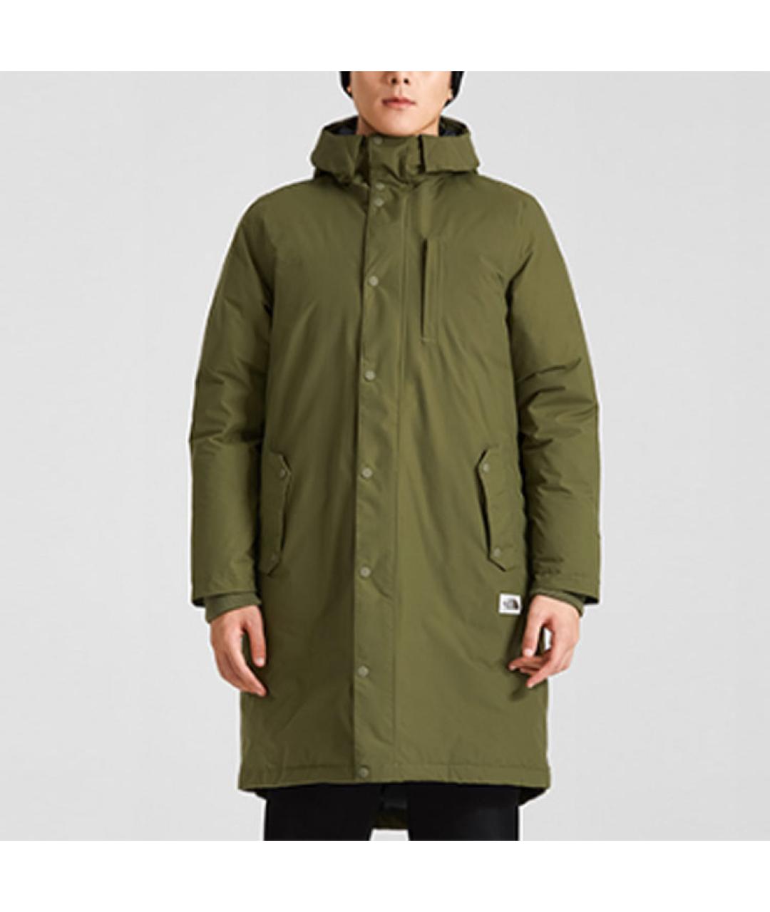 THE NORTH FACE Зеленый пуховик, фото 7