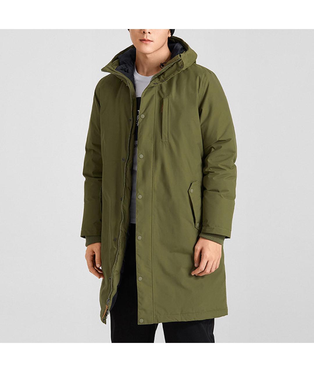 THE NORTH FACE Зеленый пуховик, фото 6