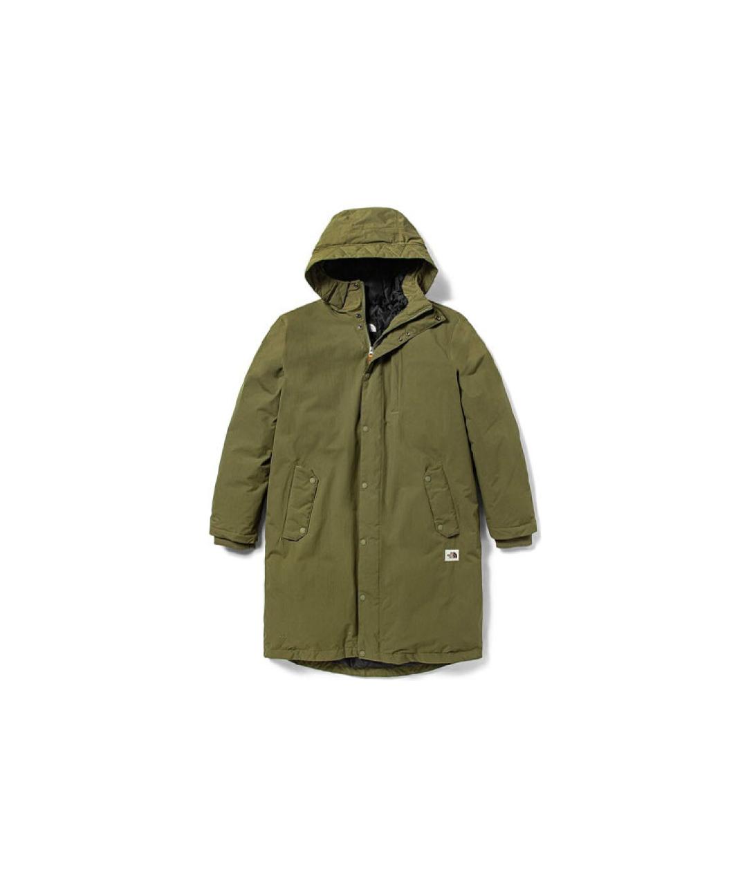 THE NORTH FACE Зеленый пуховик, фото 1