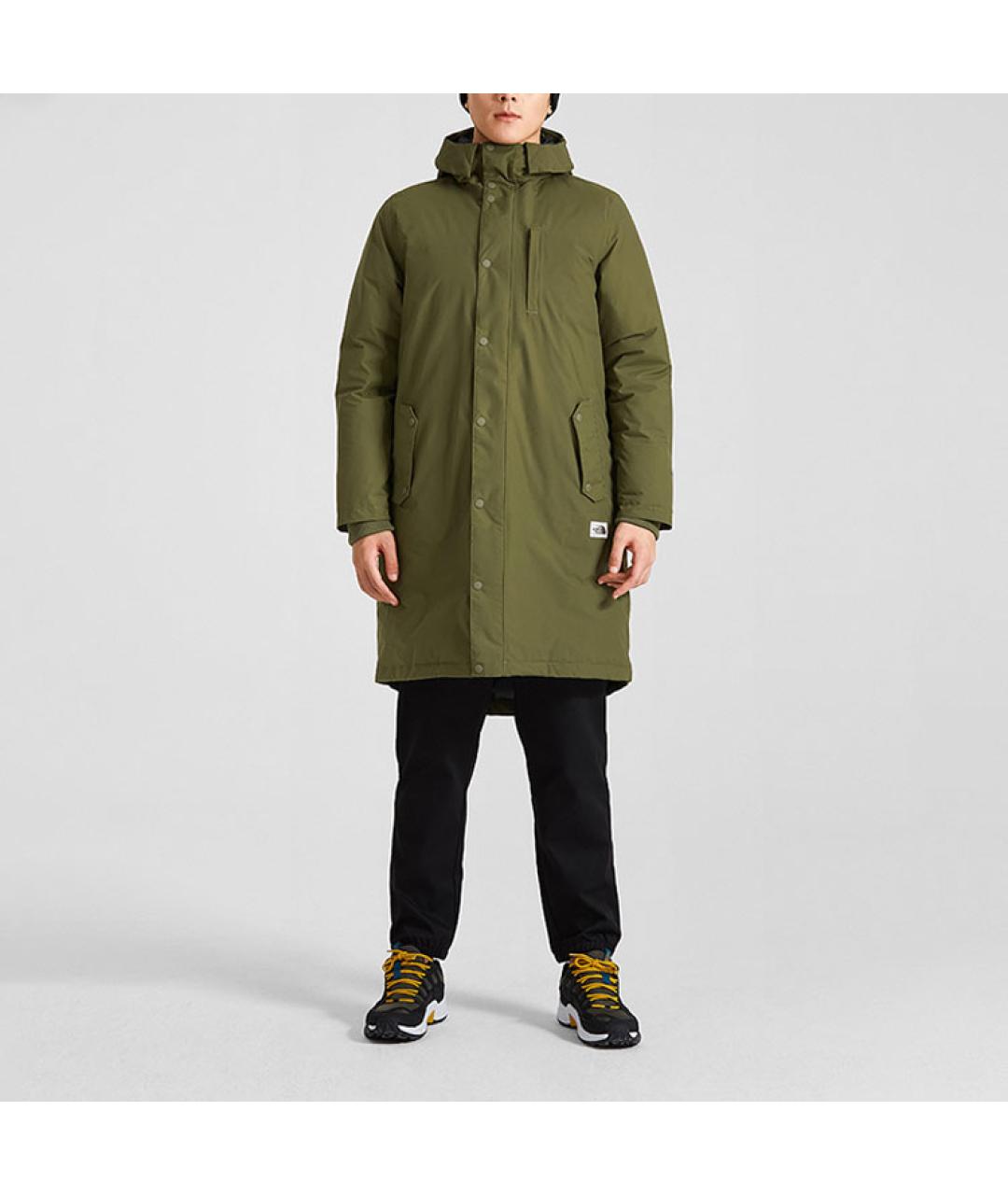 THE NORTH FACE Зеленый пуховик, фото 4